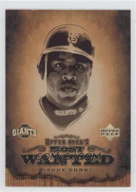 2001 Upper Deck - Most Wanted #MW12 - Barry Bonds