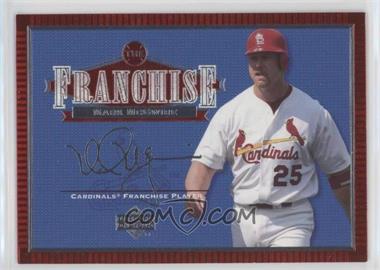 2001 Upper Deck - The Franchise #F2 - Mark McGwire