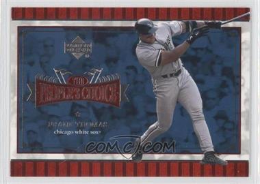2001 Upper Deck - The People's Choice #PC14 - Frank Thomas