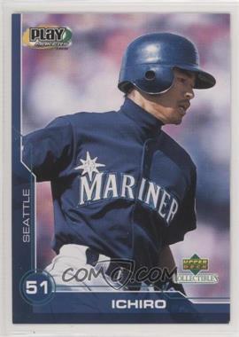 2001 Upper Deck Collectibles Playmakers - [Base] #4 - Ichiro Suzuki