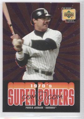 2001 Upper Deck Decade 1970's - 1970's Superpowers #SP1 - Reggie Jackson