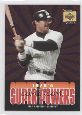 2001 Upper Deck Decade 1970's - 1970's Superpowers #SP1 - Reggie Jackson