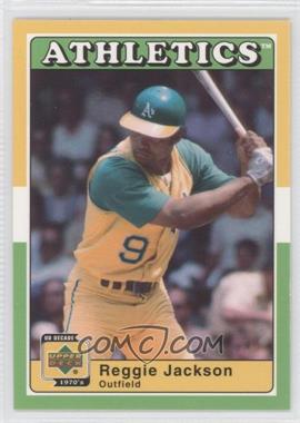 2001 Upper Deck Decade 1970's - [Base] #4 - Reggie Jackson