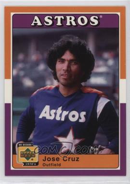 2001 Upper Deck Decade 1970's - [Base] #45 - Jose Cruz