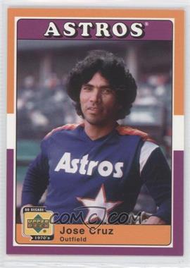 2001 Upper Deck Decade 1970's - [Base] #45 - Jose Cruz