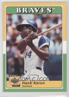 2001 Upper Deck Decade 1970's - [Base] #46 - Hank Aaron