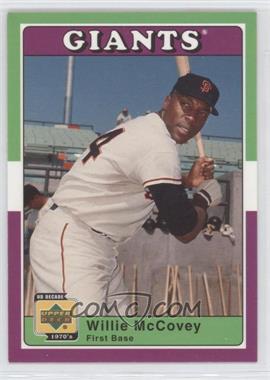 2001 Upper Deck Decade 1970's - [Base] #72 - Willie McCovey