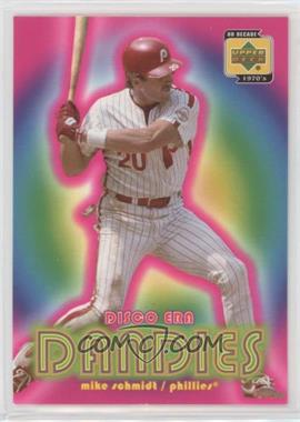 2001 Upper Deck Decade 1970's - Disco Era Dandies #DE1 - Mike Schmidt