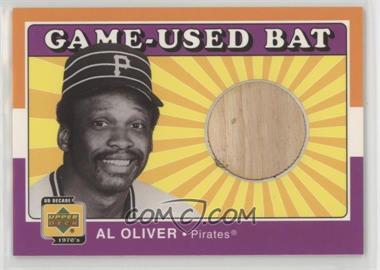 2001 Upper Deck Decade 1970's - Game-Used Bats #B-AO - Al Oliver
