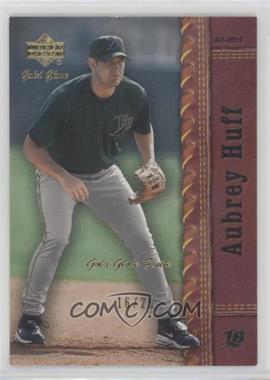 2001 Upper Deck Gold Glove - [Base] - Finite #10 - Aubrey Huff /25