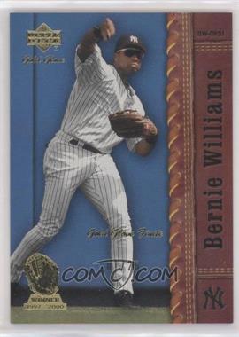 2001 Upper Deck Gold Glove - [Base] - Finite #38 - Bernie Williams /25