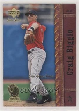 2001 Upper Deck Gold Glove - [Base] - Finite #42 - Craig Biggio /25