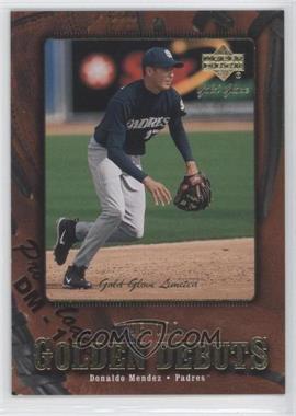 2001 Upper Deck Gold Glove - [Base] - Limited #124 - Donaldo Mendez /100