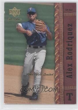 2001 Upper Deck Gold Glove - [Base] - Limited #23 - Alex Rodriguez /100