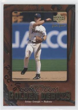 2001 Upper Deck Gold Glove - [Base] #104 - Cesar Crespo /1000