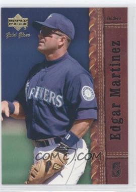 2001 Upper Deck Gold Glove - [Base] #16 - Edgar Martinez