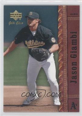 2001 Upper Deck Gold Glove - [Base] #3 - Jason Giambi