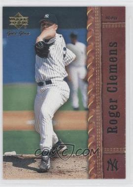 2001 Upper Deck Gold Glove - [Base] #41 - Roger Clemens