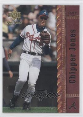 2001 Upper Deck Gold Glove - [Base] #47 - Chipper Jones