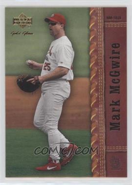 2001 Upper Deck Gold Glove - [Base] #52 - Mark McGwire