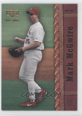 2001 Upper Deck Gold Glove - [Base] #52 - Mark McGwire