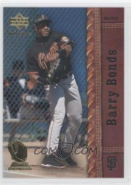 2001 Upper Deck Gold Glove - [Base] #68 - Barry Bonds