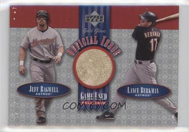 2001 Upper Deck Gold Glove - Official Issue Game-Used Balls #OI-BB - Jeff Bagwell, Lance Berkman [EX to NM]