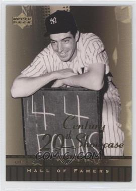 2001 Upper Deck Hall of Famers - 20th Century Showcase #S2 - Joe DiMaggio