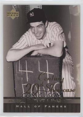 2001 Upper Deck Hall of Famers - 20th Century Showcase #S2 - Joe DiMaggio