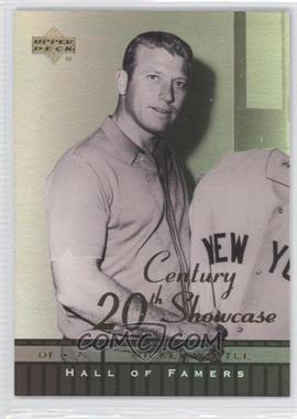 2001 Upper Deck Hall of Famers - 20th Century Showcase #S5 - Mickey Mantle