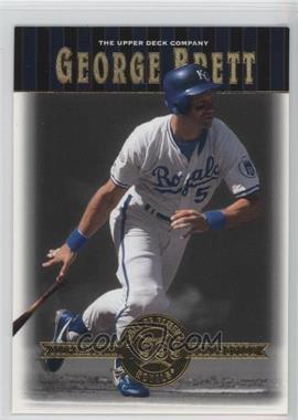 2001 Upper Deck Hall of Famers - [Base] #38 - George Brett