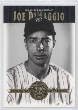 2001 Upper Deck Hall of Famers - [Base] #46 - Joe DiMaggio