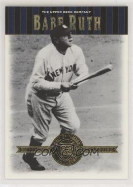 2001 Upper Deck Hall of Famers - [Base] #50 - Babe Ruth [EX to NM]