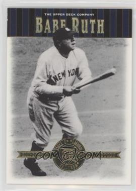 2001 Upper Deck Hall of Famers - [Base] #50 - Babe Ruth [Noted]