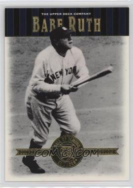 2001 Upper Deck Hall of Famers - [Base] #50 - Babe Ruth