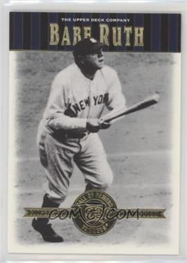 2001 Upper Deck Hall of Famers - [Base] #50 - Babe Ruth [Noted]