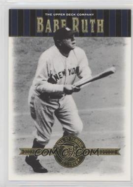 2001 Upper Deck Hall of Famers - [Base] #50 - Babe Ruth [Noted]