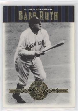 2001 Upper Deck Hall of Famers - [Base] #50 - Babe Ruth