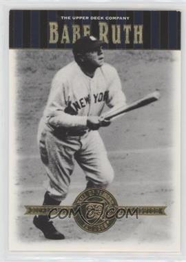 2001 Upper Deck Hall of Famers - [Base] #50 - Babe Ruth [EX to NM]