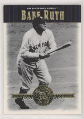 2001 Upper Deck Hall of Famers - [Base] #50 - Babe Ruth