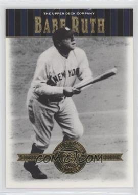 2001 Upper Deck Hall of Famers - [Base] #50 - Babe Ruth [EX to NM]