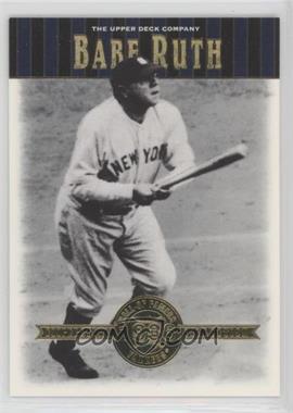 2001 Upper Deck Hall of Famers - [Base] #50 - Babe Ruth