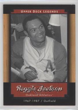 2001 Upper Deck Legends - [Base] #4 - Reggie Jackson