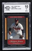 Chipper Jones [BCCG 10 Mint or Better]