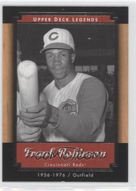 2001 Upper Deck Legends - [Base] #86 - Frank Robinson