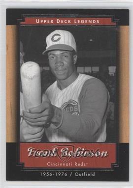 2001 Upper Deck Legends - [Base] #86 - Frank Robinson