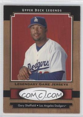 2001 Upper Deck Legends Legendary Game Jerseys J Gs Gary