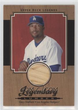 2001 Upper Deck Legends - Legendary Lumber #L-GS - Gary Sheffield