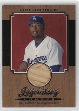 2001 Upper Deck Legends - Legendary Lumber #L-GS - Gary Sheffield