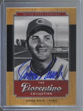 2001 Upper Deck Legends - The Fiorentino Collection #F12 - Johnny Bench [PSA/DNA COA Sticker]